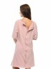 MijaCulture - labour maternity breastfeeding nightdress 4128 Light pink / hearts